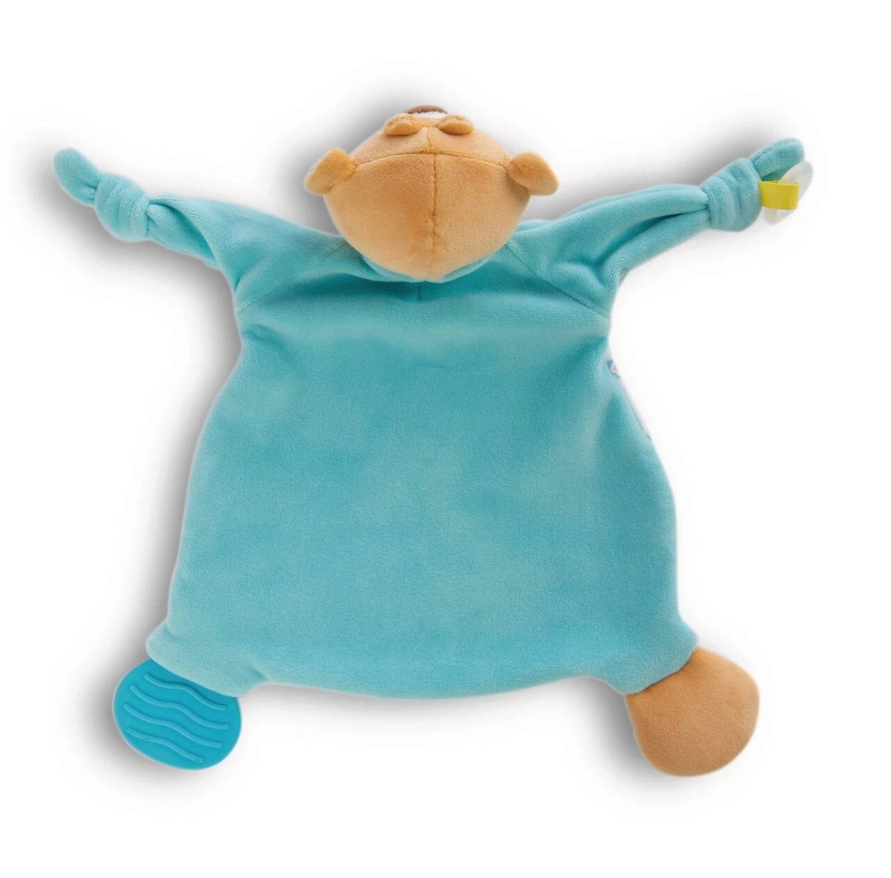 NICI 48895 Schmusetuch Bär Mit Beißring Und Schnullerbefestigung 2 NICI 48895 Schmusetuch Bär Mit Beißring Und Schnullerbefestigung - Image 2