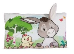 NICI 49036 Kissen Esel Donkeylee 43 X 25 Cm GREEN